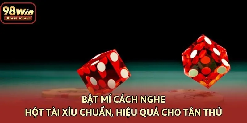 Bật Mí Cách Nghe Hột Tài Xỉu Chuẩn, Hiệu Quả Cho Tân Thủ